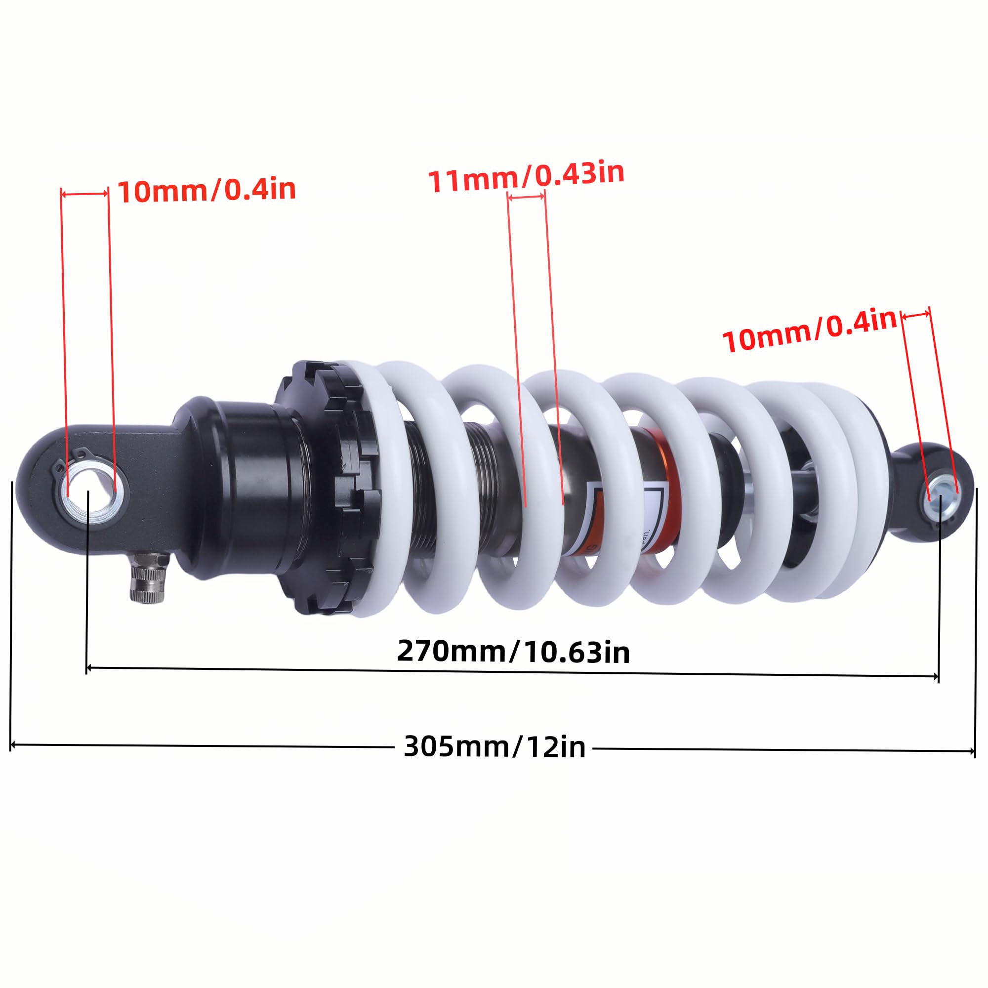 AuryngMD side profile of shock absorber highlighting durable construction benefit