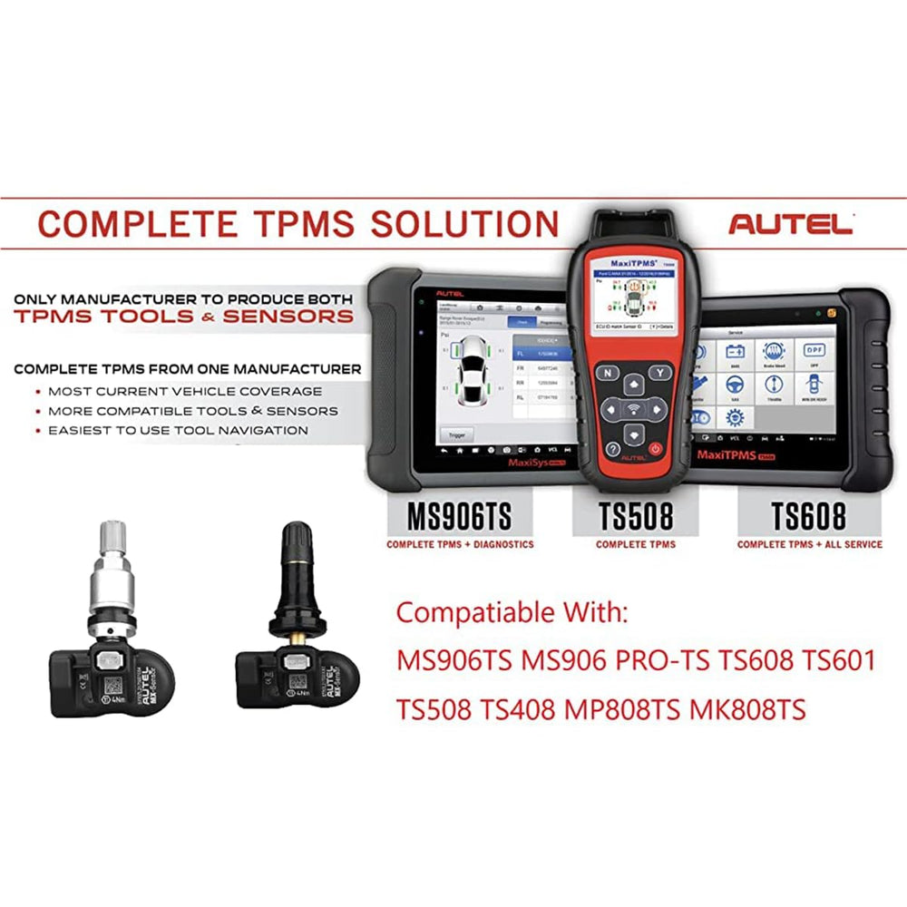 Autel 1-Sensor in a workshop scene illustrating quick service turnaround