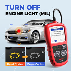 Autel AL319 screen with live data stream for real‑time troubleshooting