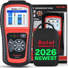 Autel AL519 front view showing buttons and display for quick diagnostics