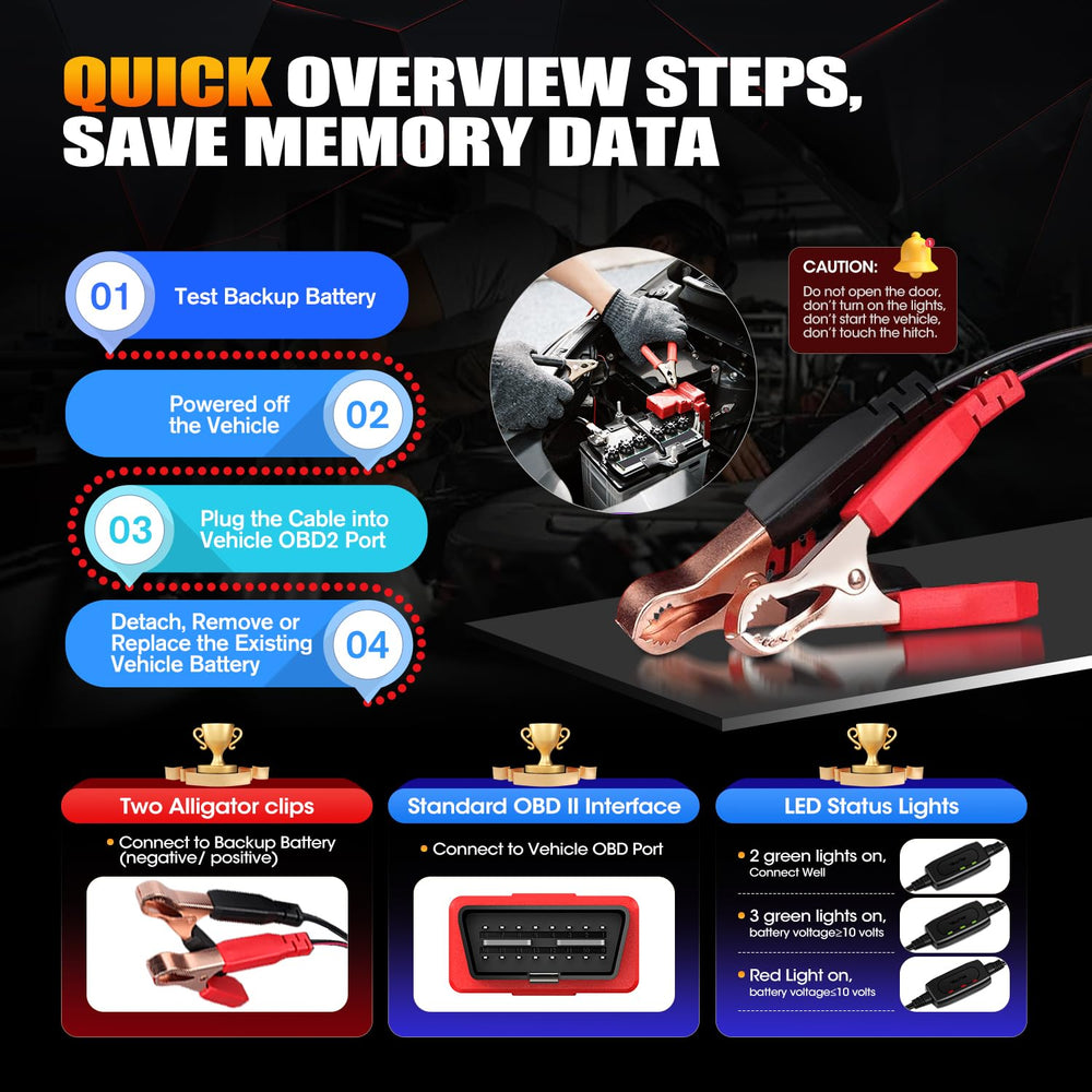 Autel voltmeter display reading >10V on device — Autel verifies backup battery sufficiency