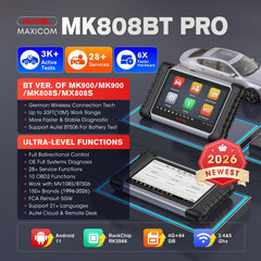 Autel VCI Mini unit included with MK808BT PRO providing stable 33ft Bluetooth connection