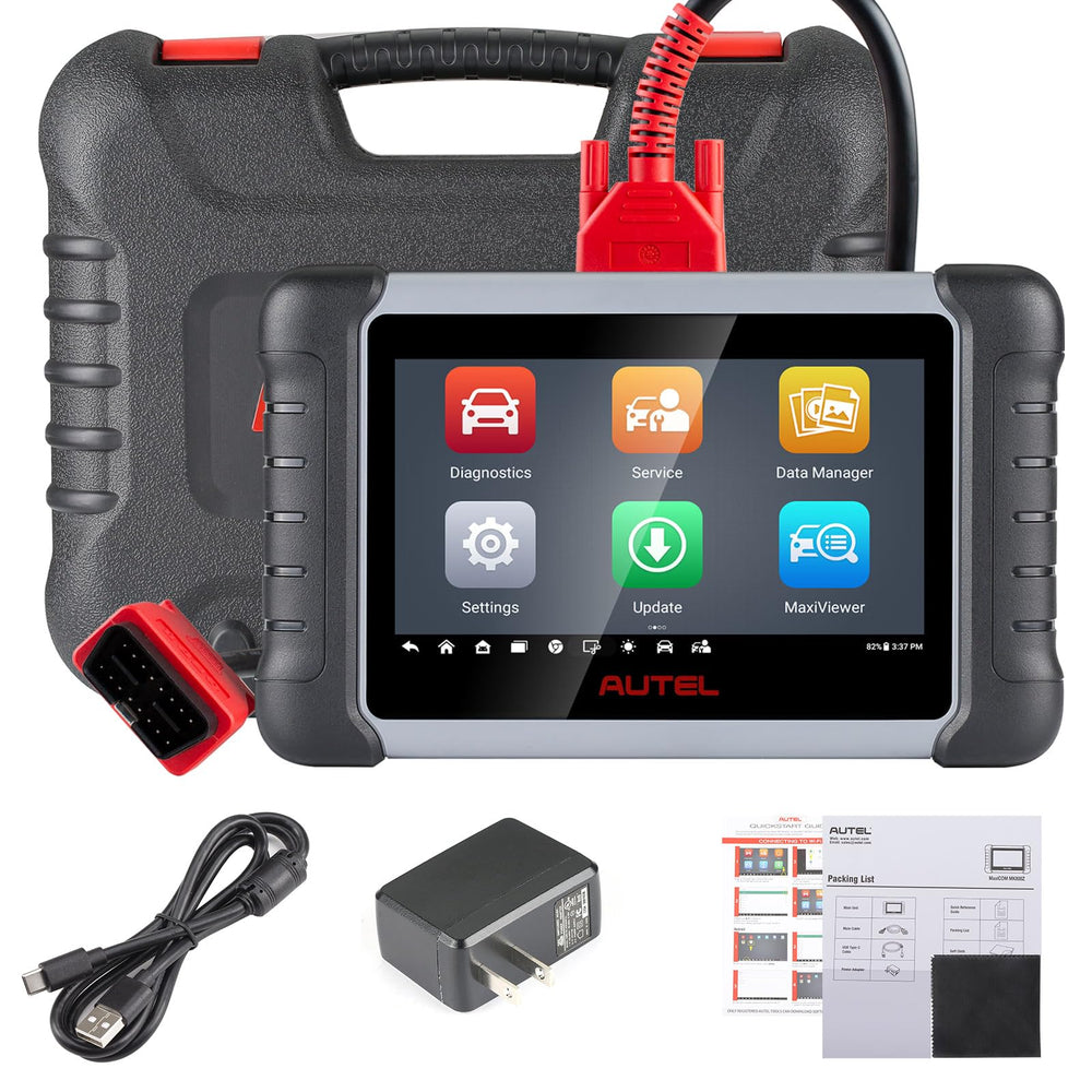 Autel MK808Z printing diagnostic report over Wi-Fi for professional documentation