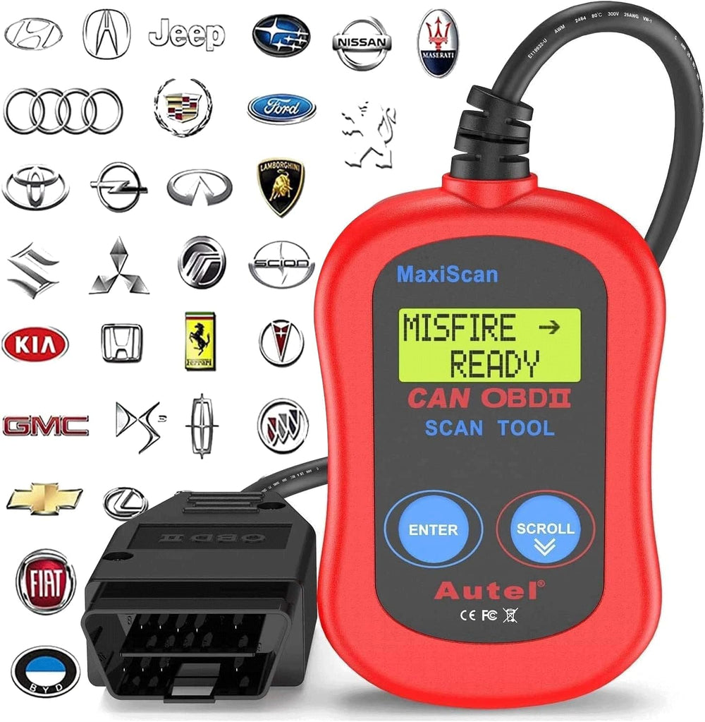 Autel MS300 front view showing compact design and easy controls, useful for quick diagnostics