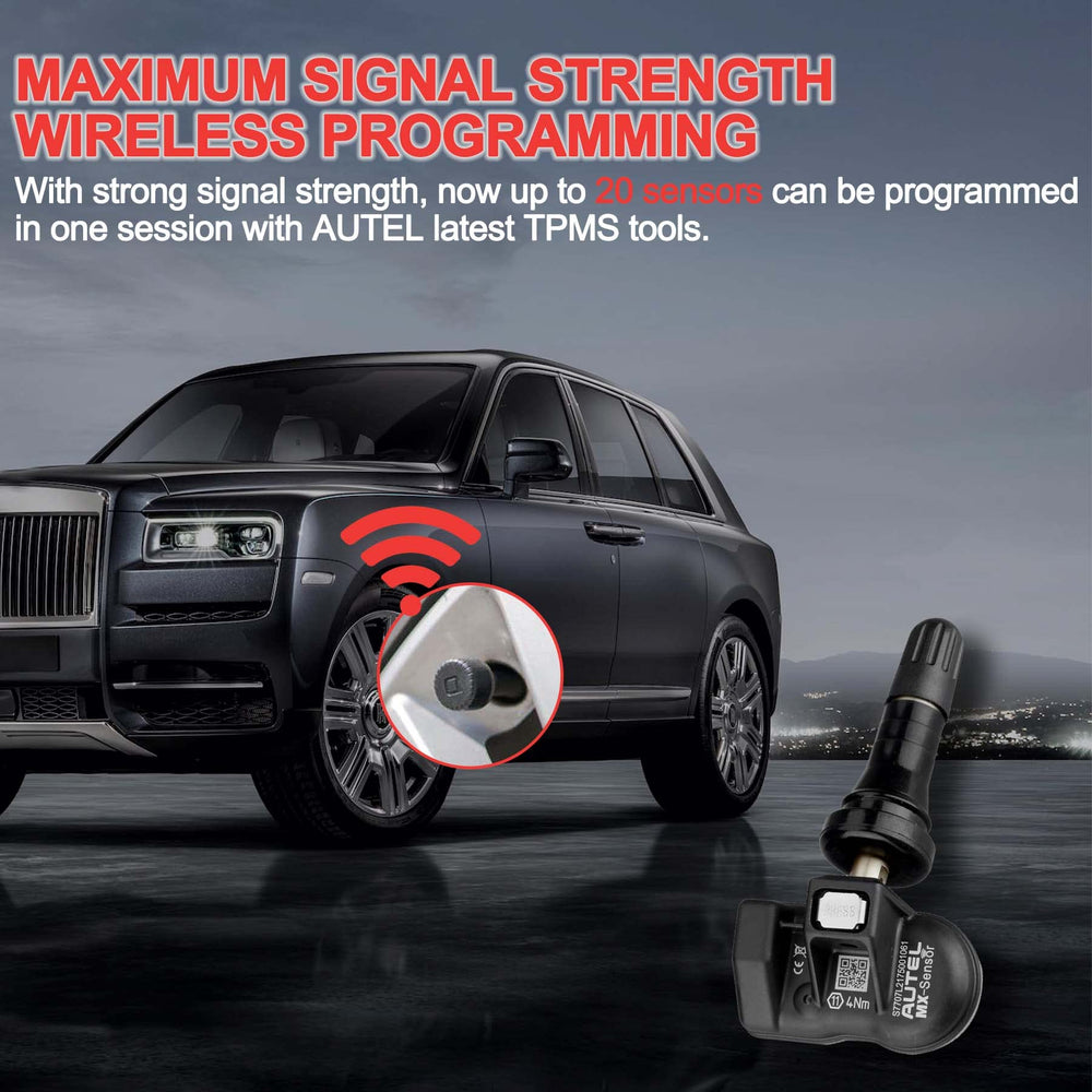 Autel MX sensor side profile demonstrating compact, lightweight design