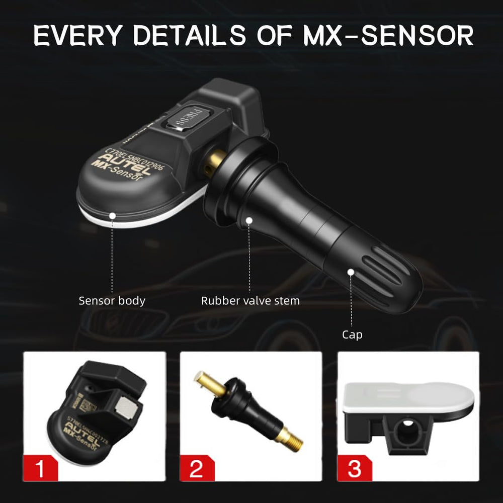 Autel MX-Sensor exposed to elements demonstrating cold and heat resistance
