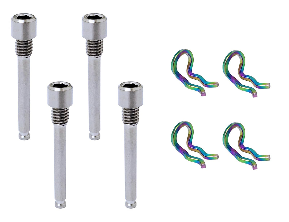 Auto-plaza front packaging showing titanium caliper bolts and benefit lightweight durability