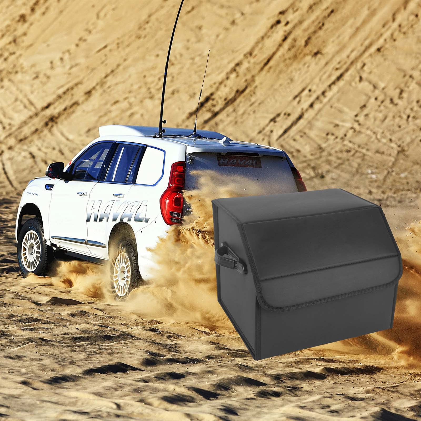 AUTOARK detail of reinforced stitching and fabric boosting long-lasting durability