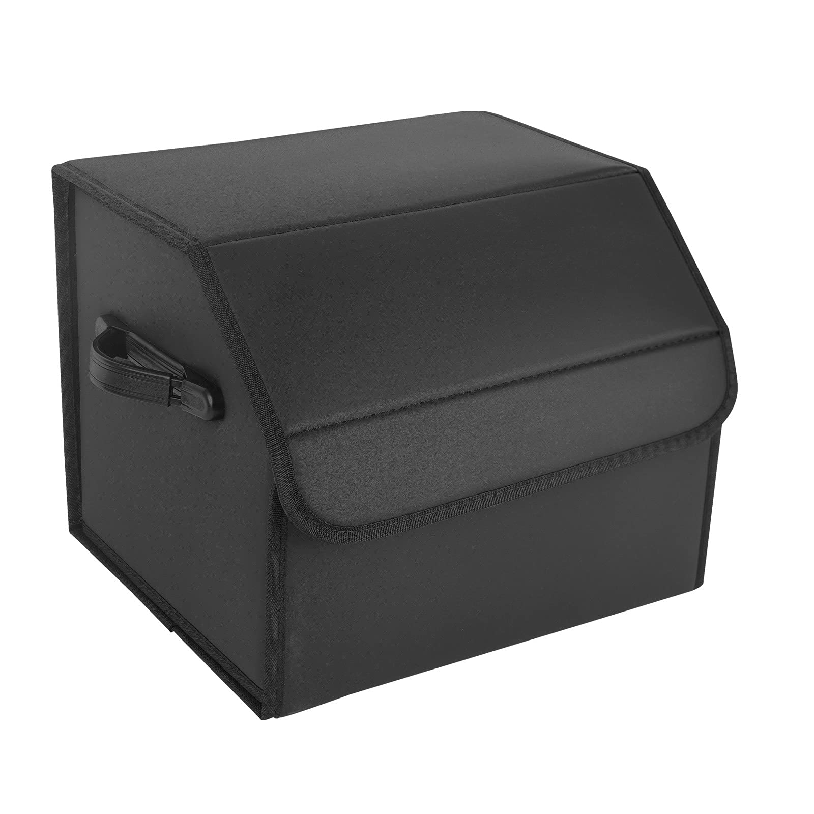 AUTOARK front view of closed trunk organizer shows compact protection and easy handling
