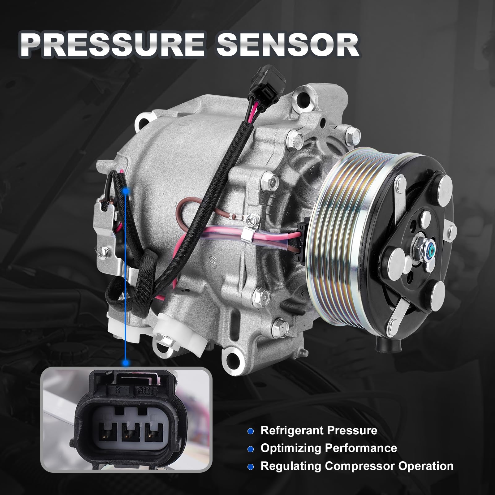 AUTOBABA mounting point view ensuring direct-replacement ease