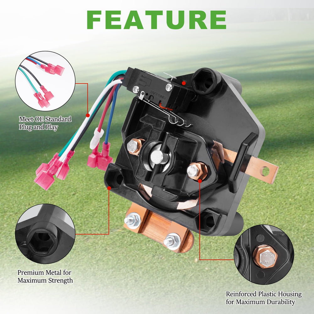 AUTOBABA metal contact close-up illustrating durable conductive surfaces