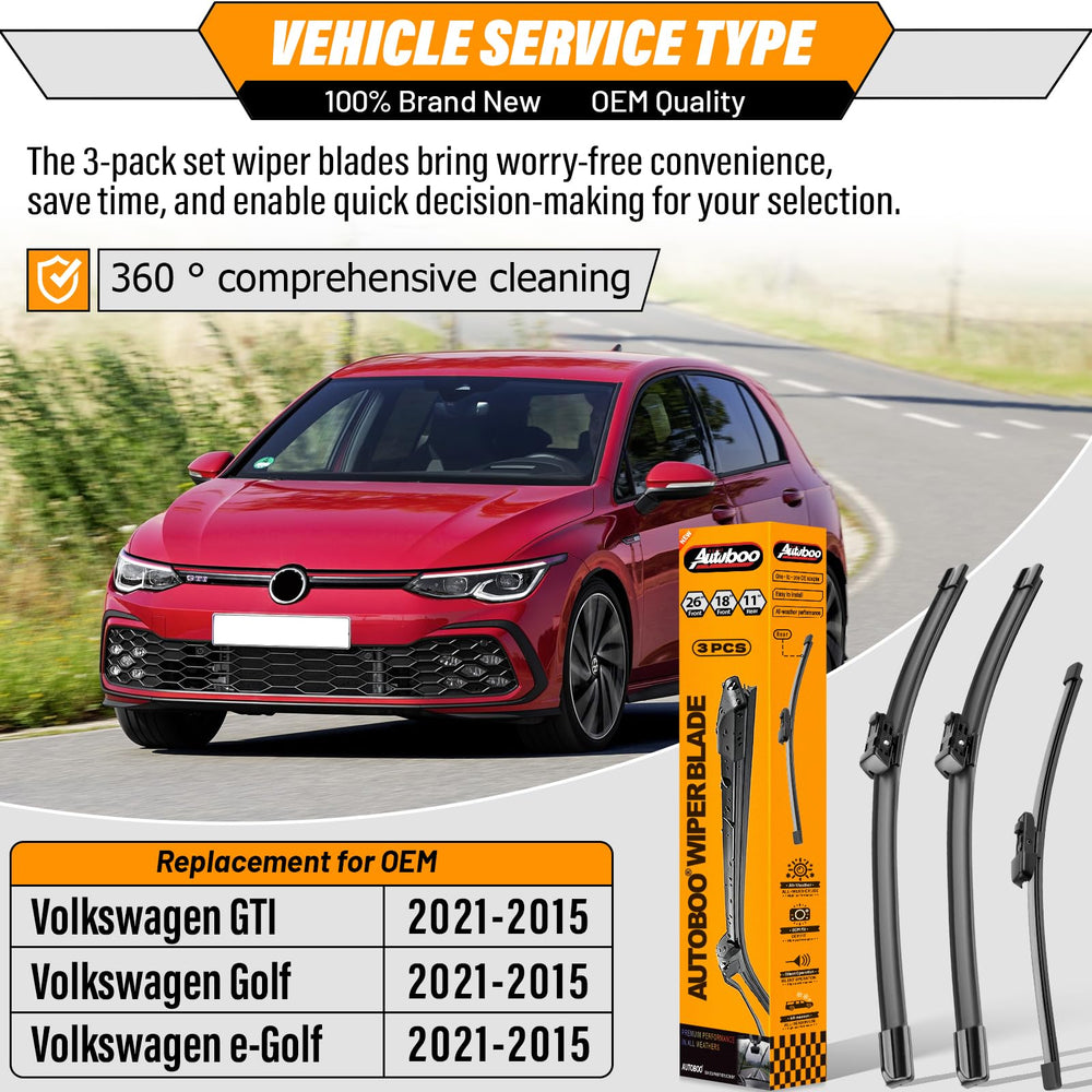 AUTOBOO close-up of blade rubber edge for smoother, quieter wipes