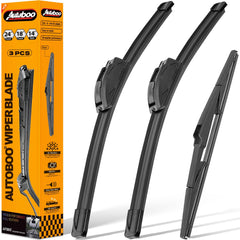 AUTOBOO packaging showing 24", 18", 14" set and fitment details for convenience