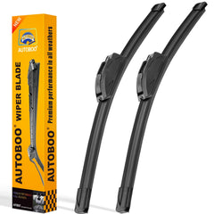 AUTOBOO front packaging showing 24" and 21" blades for quick identification and purchase
