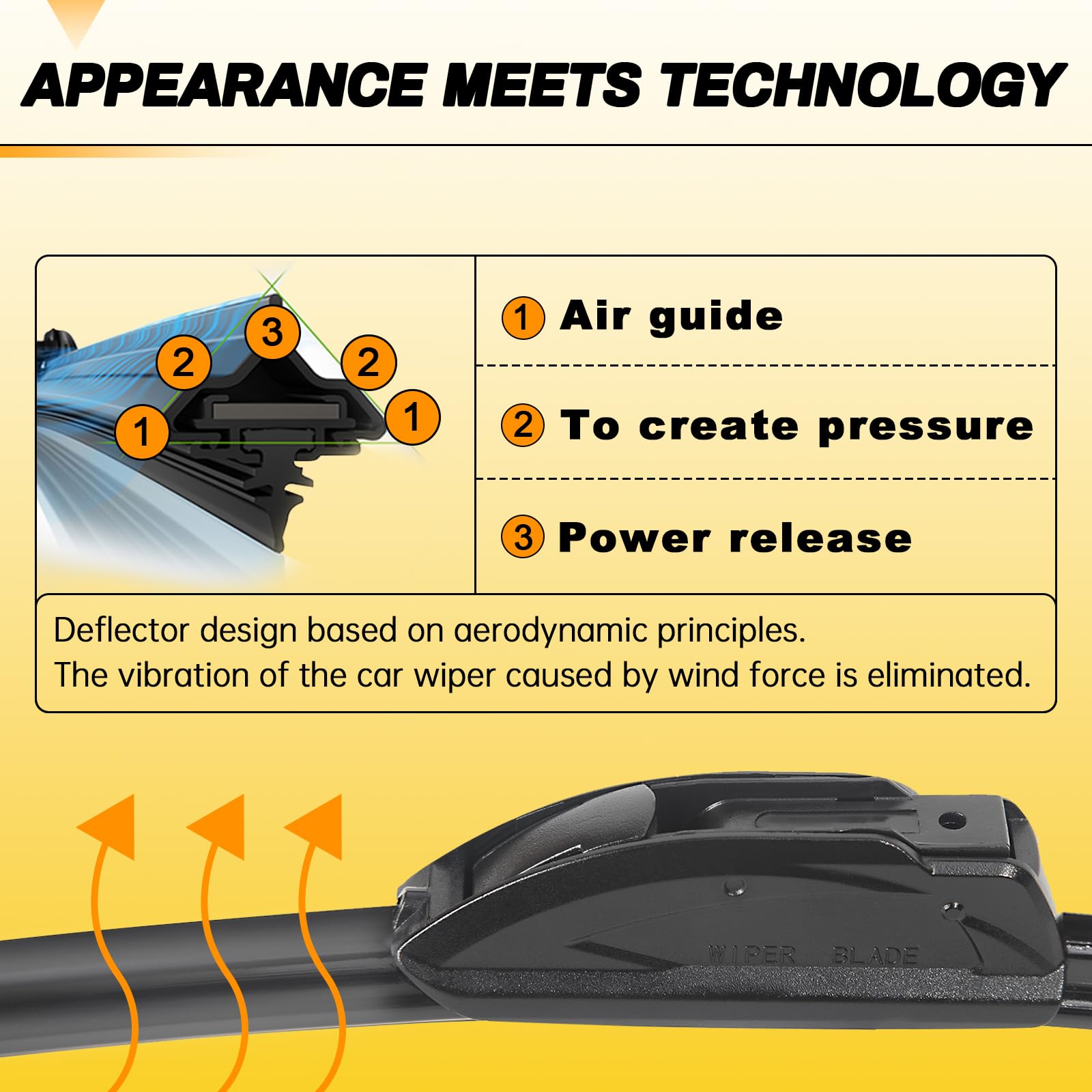 AUTOBOO 24" blade mounted on driver side demonstrating secure fit and clear view benefit