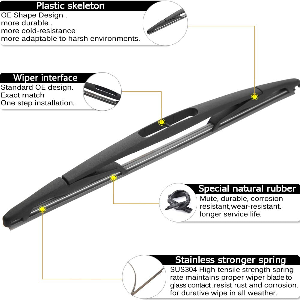 AUTOBOO installed on Yukon rear window, restores rear visibility benefit
