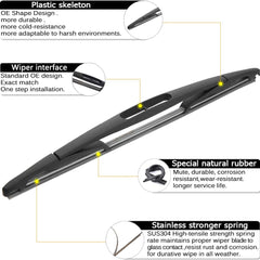 AUTOBOO installed on Yukon rear window, restores rear visibility benefit