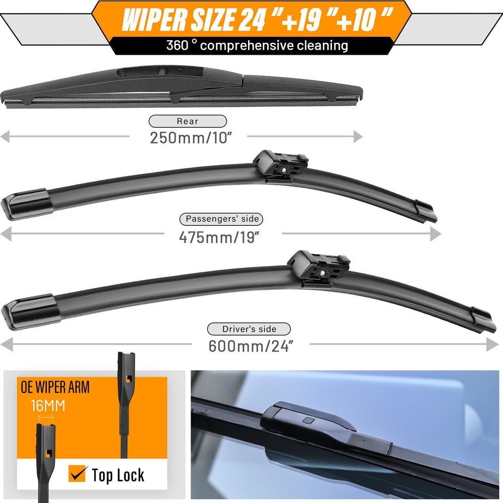 AUTOBOO top-lock connector detail for fast, secure Honda CR-V fit