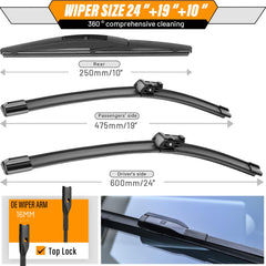 AUTOBOO top-lock connector detail for fast, secure Honda CR-V fit