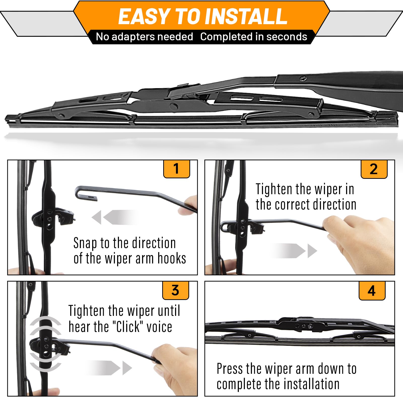 AUTOBOO packaged components and instructions enabling quick install