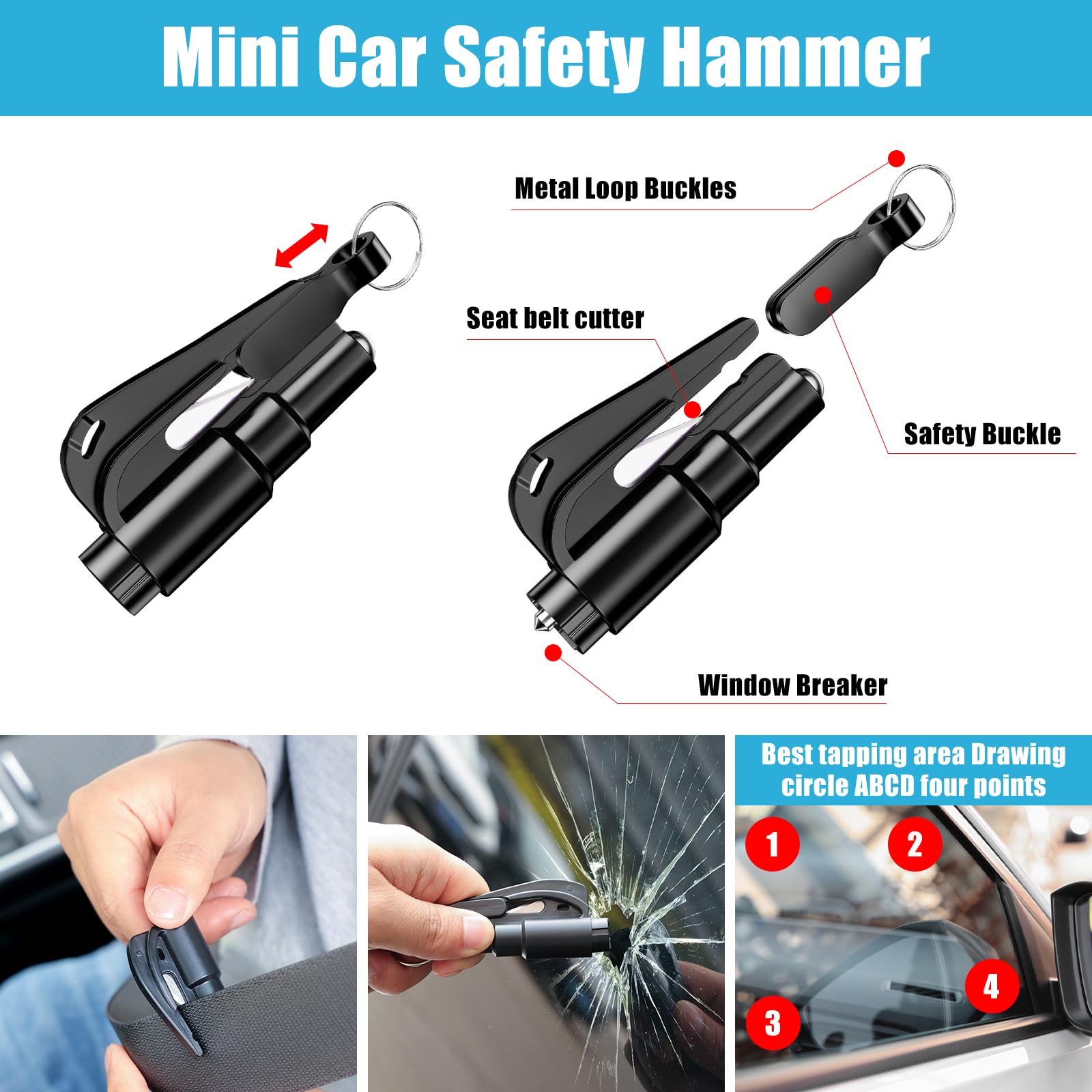 AUTODECO kit held in hand to show compact size and portability for small vehicle storage