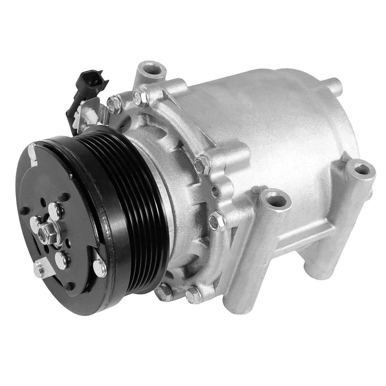 Autodevil compressor front view showing mounting for easy replacement