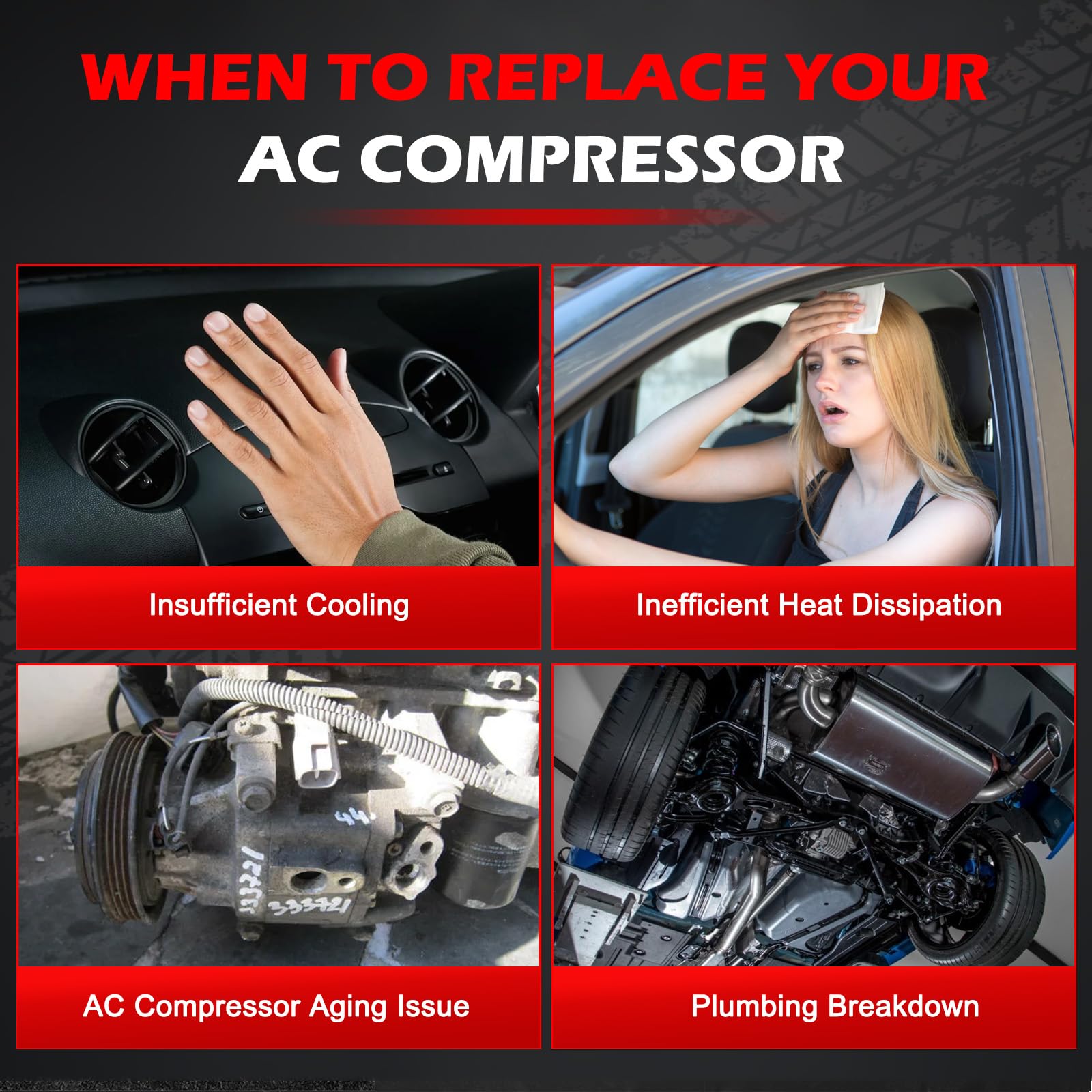 Autodevil compressor installed in engine bay demonstrating proper fit