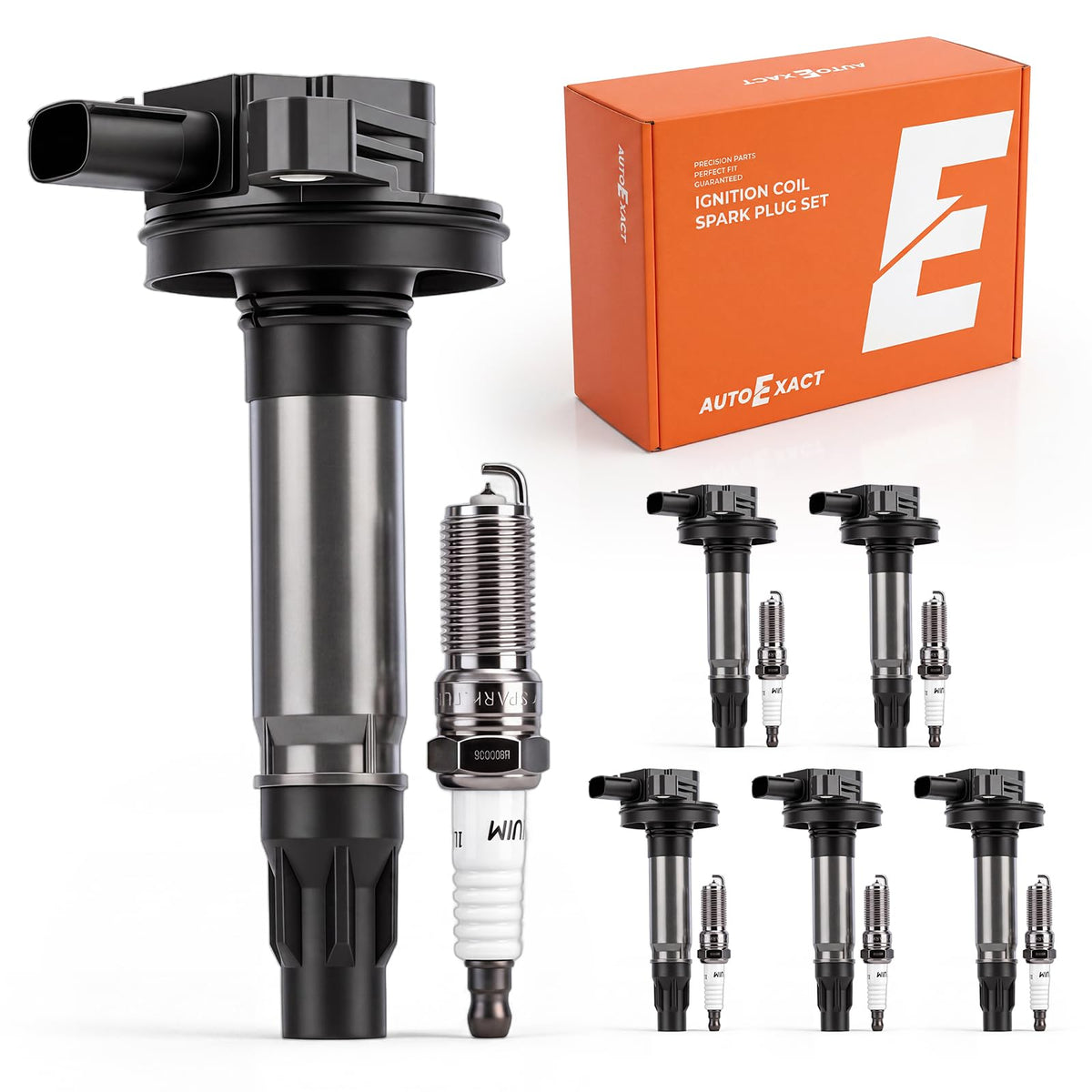 Autoexact front view of coil pack showing fitment and reliable replacement benefit