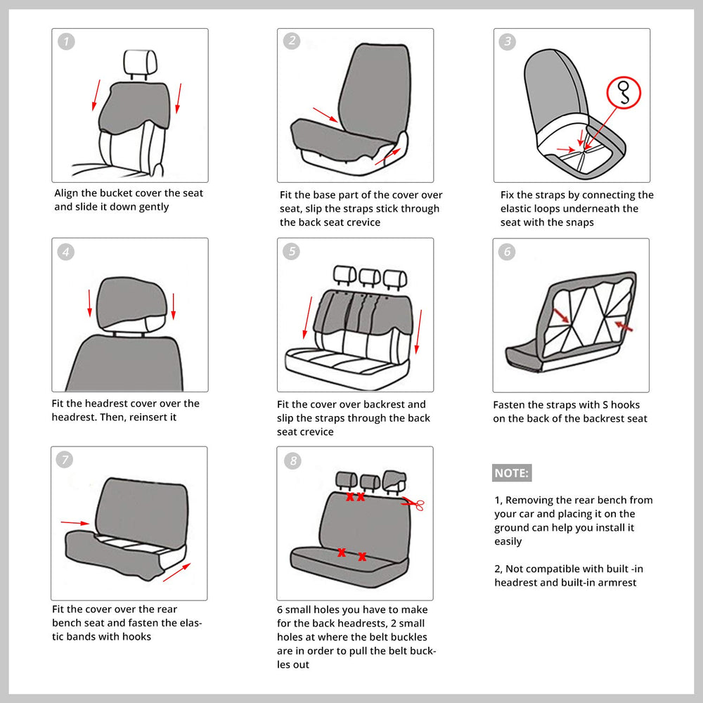 AUTOFAN full-set installed in vehicle showing coordinated protection and stylish interior