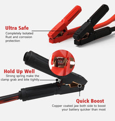 AUTOGEN clamp close-up showing serrated jaws for secure electrical contact