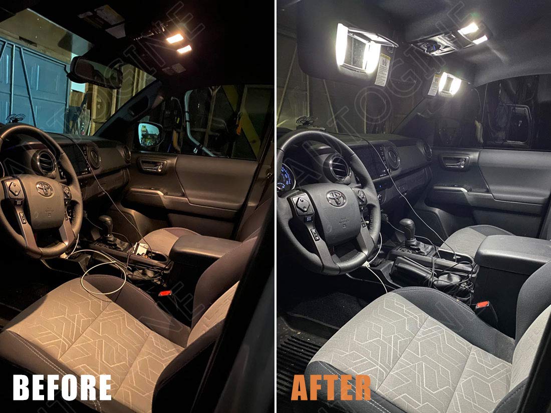 AUTOGINE LED bulb seated in Toyota socket demonstrating secure fit