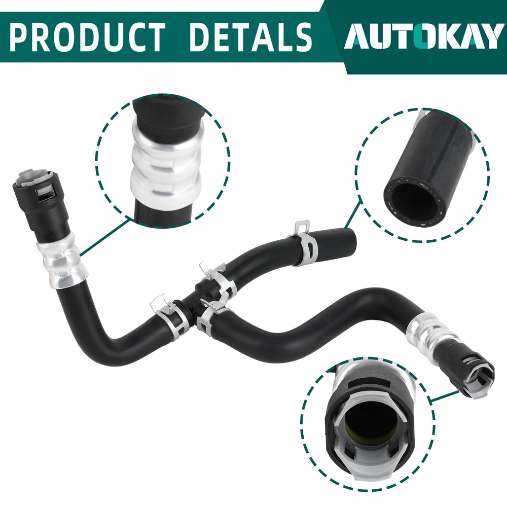 AUTOKAY hose end fitting detail ensuring correct OEM connection