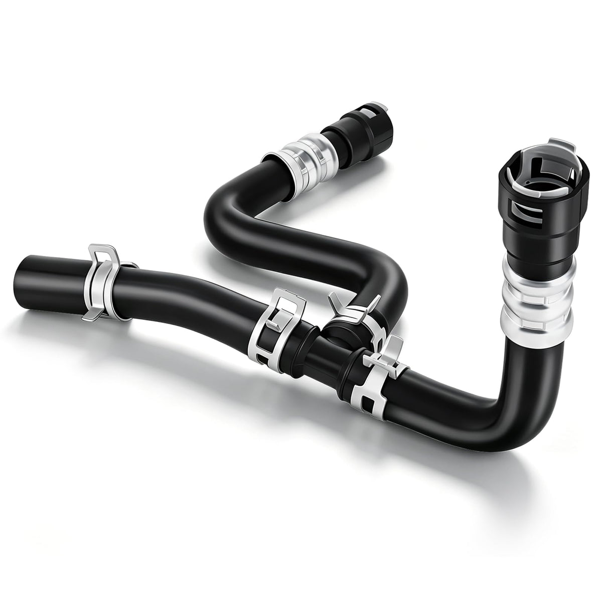 AUTOKAY inlet heater hose front view showing shape and fit benefit