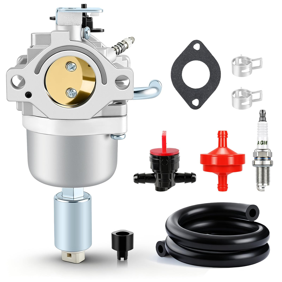 AUTOKAY carburetor front view showing precise fit for quick replacement