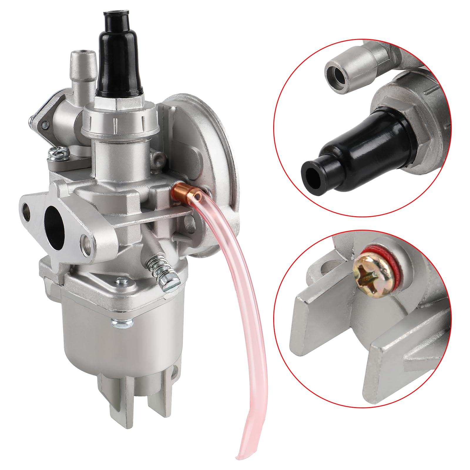 AUTOKAY carburetor side showing throttle linkage for smoother acceleration control