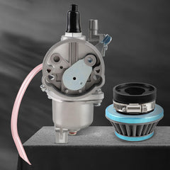AUTOKAY carburetor top fuel inlet detail for easy hose connection and durability
