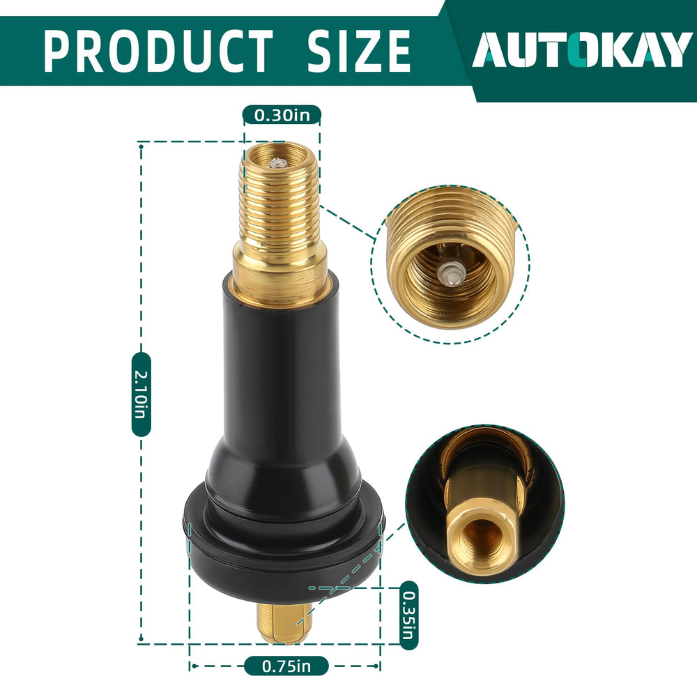 AUTOKAY mounting screw and stem interface highlighting secure sensor attachment