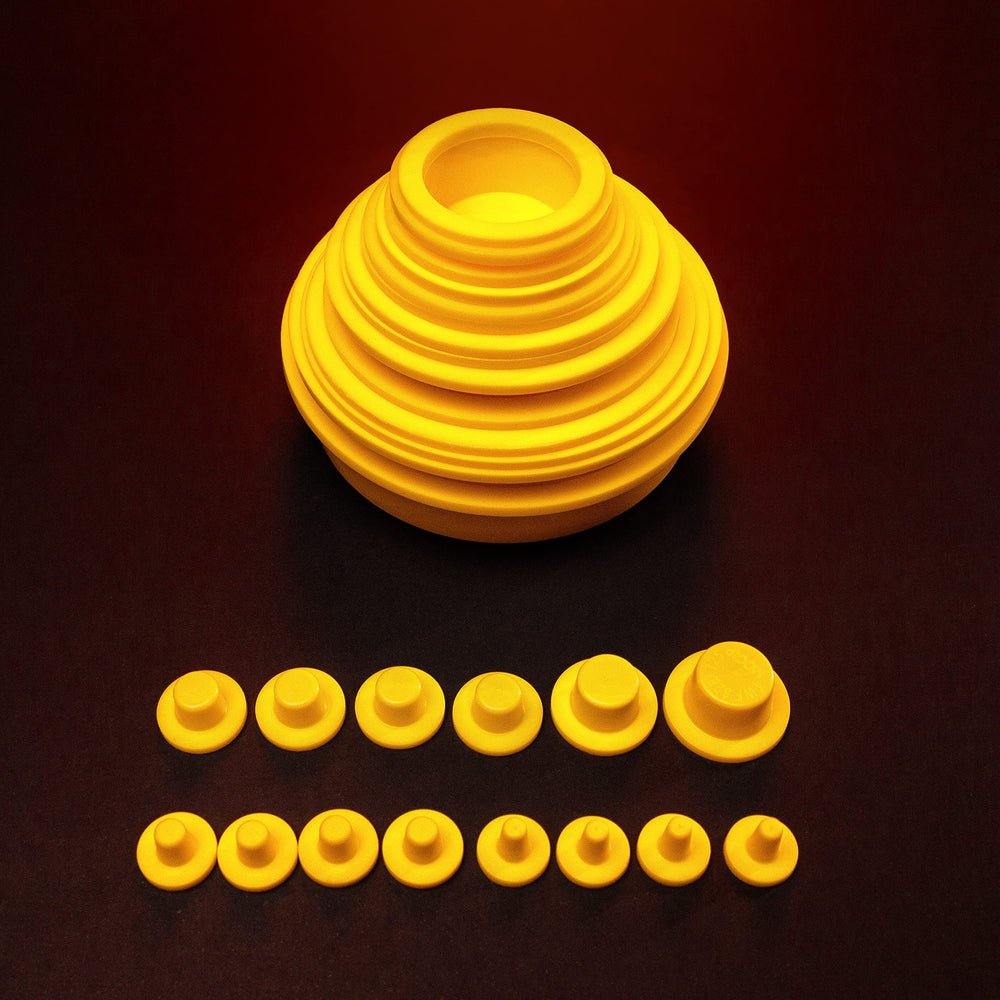 AutoLine Pro close-up of tapered plug tip showing precise fit and reliable sealing benefit