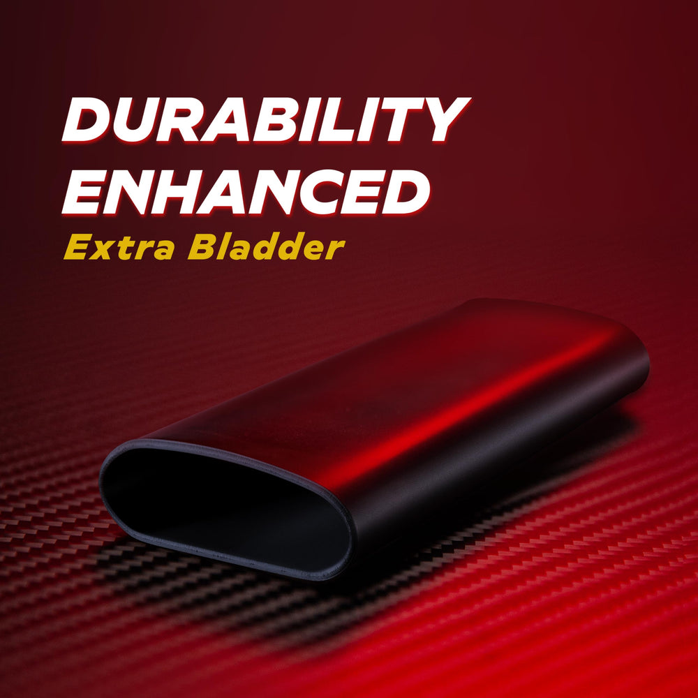 AutoLine Pro inflated plug sealing an opening, demonstrates tight leak isolation