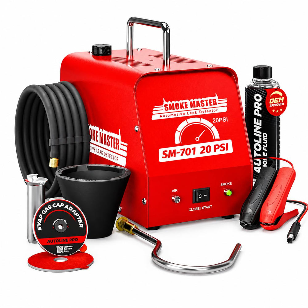 AutoLine Pro SM701 front view showing controls and compact design for easy diagnostics