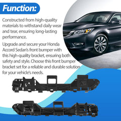 Automkt bracket installed on a 2015 Honda Accord front demonstrating restored fit