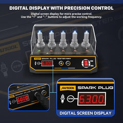 AUTOOL SPT360 transparent protective cover closed to prevent electric shock