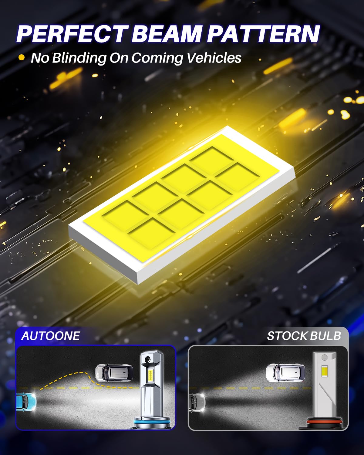 AUTOONE cooling fan detail for efficient heat reduction and longevity