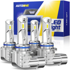AUTOONE front packaging showing bulb combo and benefits