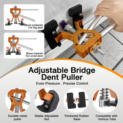 AUTOPDR dent lifter close-up demonstrating precision pulling for small dents