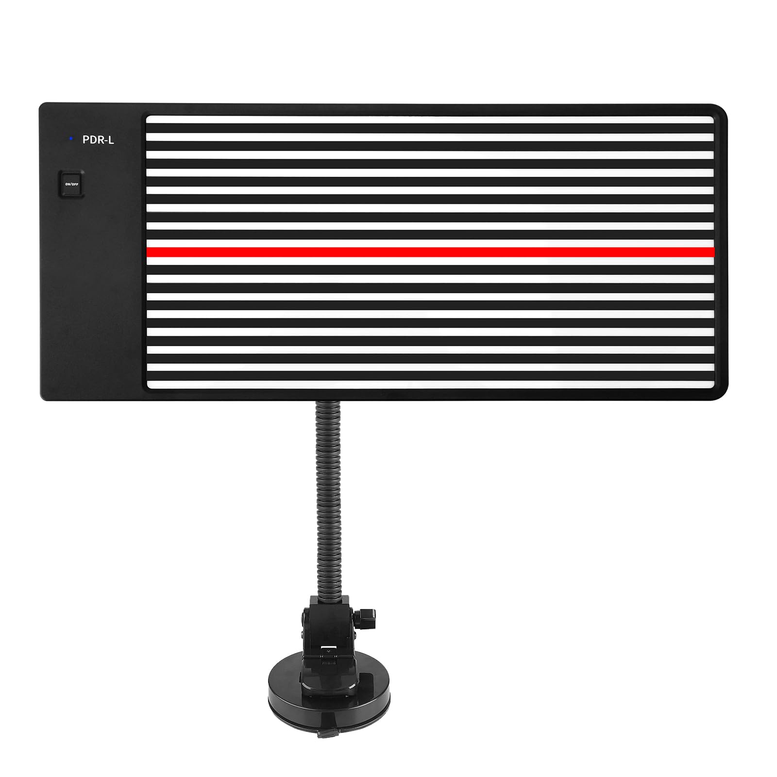 AUTOPDR front panel view showing LED line board and stand for precise dent visibility