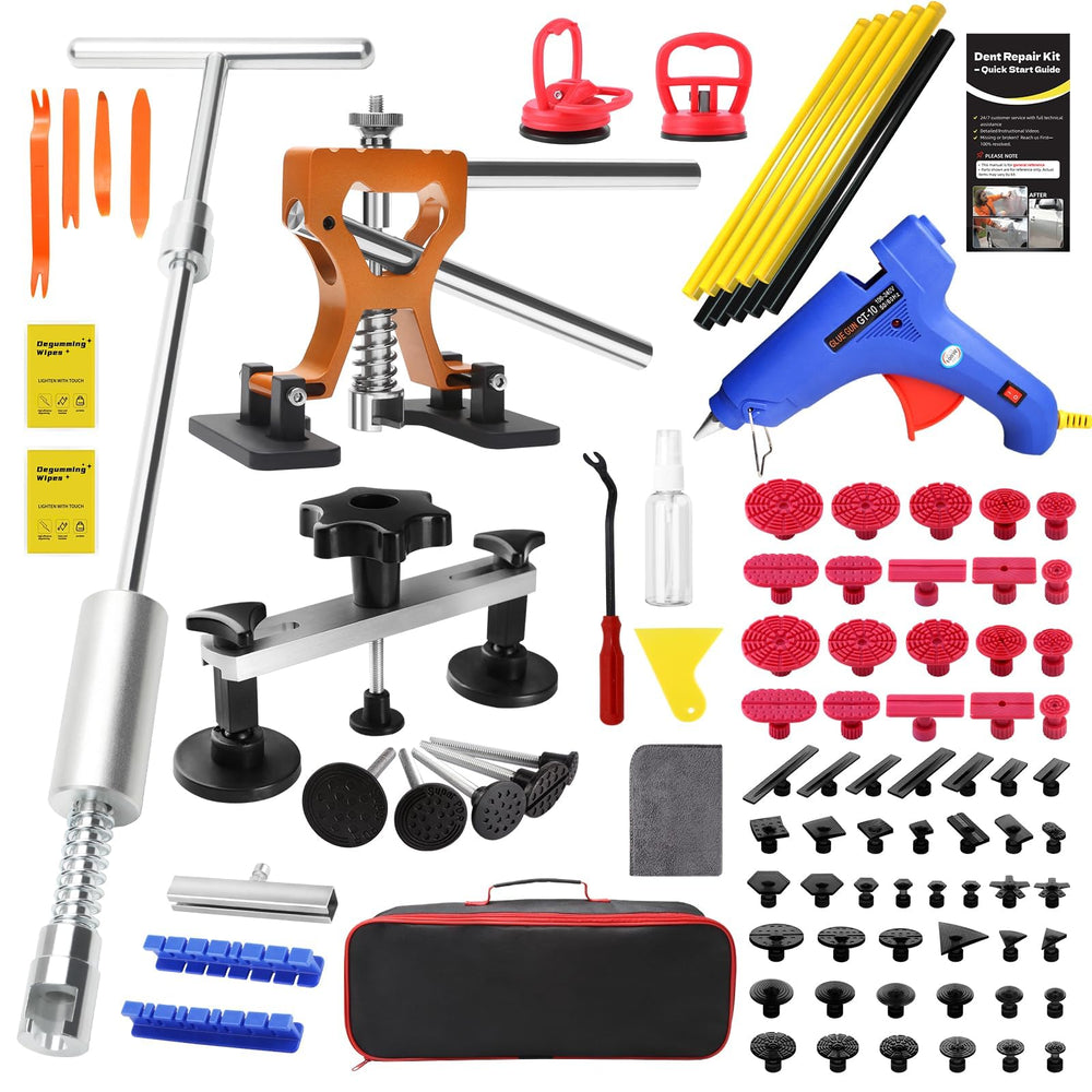 AUTOPDR kit front view showing tools and case, for convenient DIY repairs