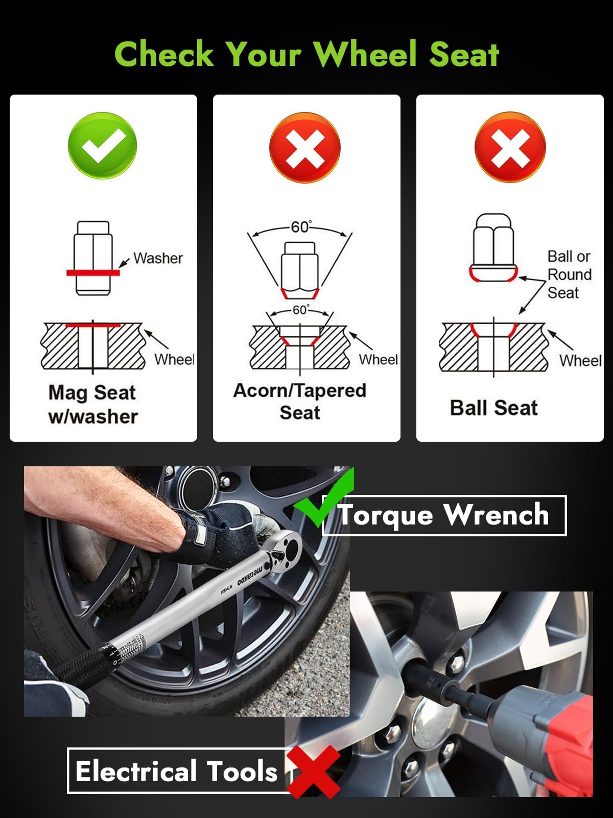 AUTOPTIM closed-end cap protecting wheel stud from dirt and corrosion