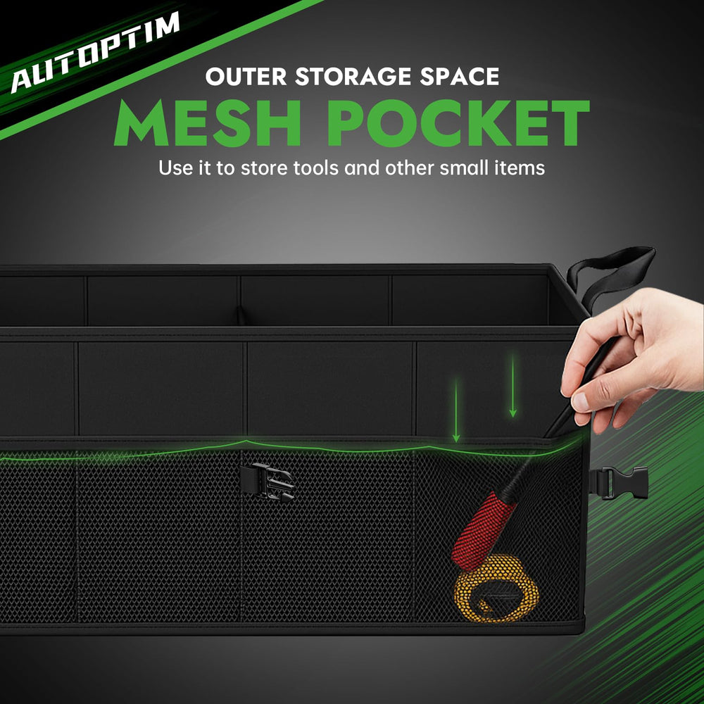 AUTOPTIM loaded with tools and sports gear for secure transport