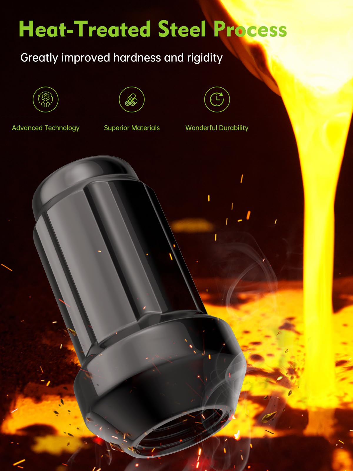 AUTOPTIM installed on an ATV wheel, illustrates secure fit and corrosion protection